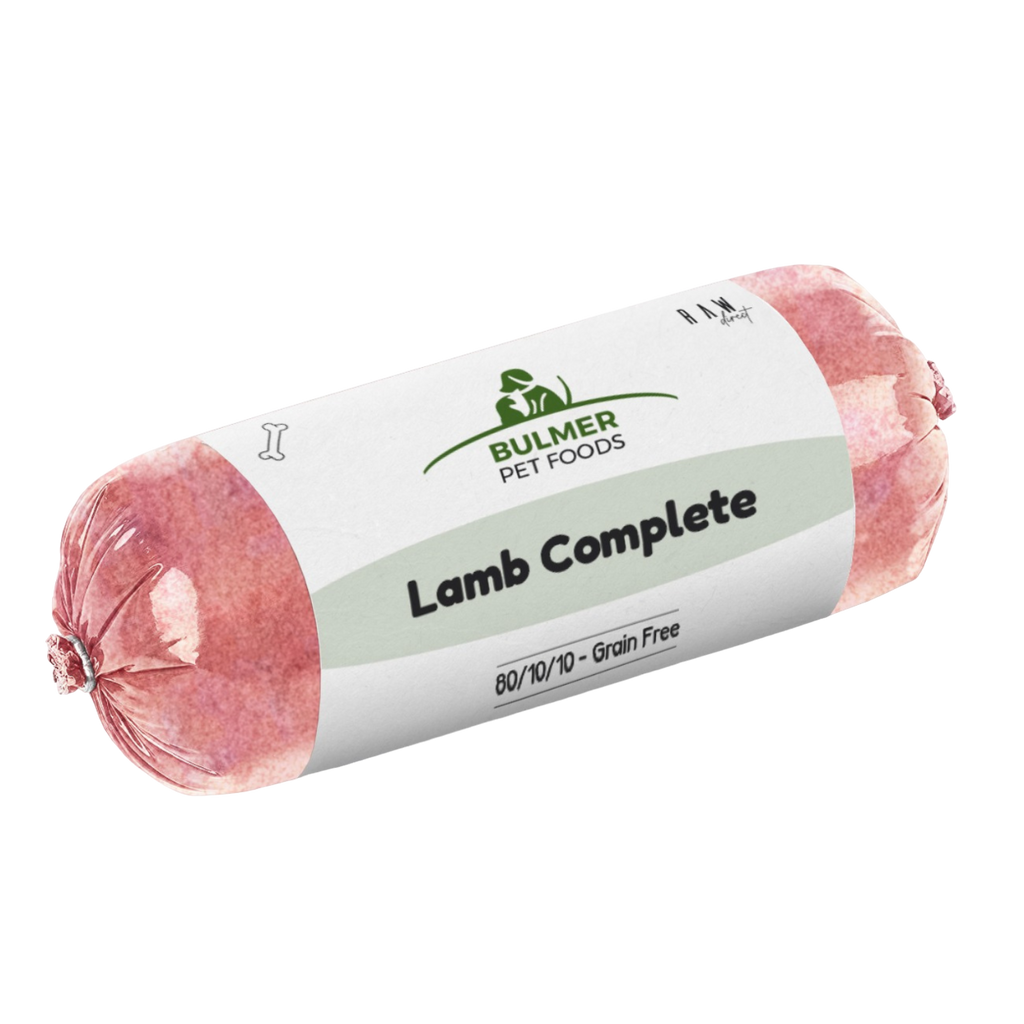 BULMER COMPLETE Lamb Complete 454g dog food, high-quality complete nutrition for dogs, featuring lamb as the main ingredient