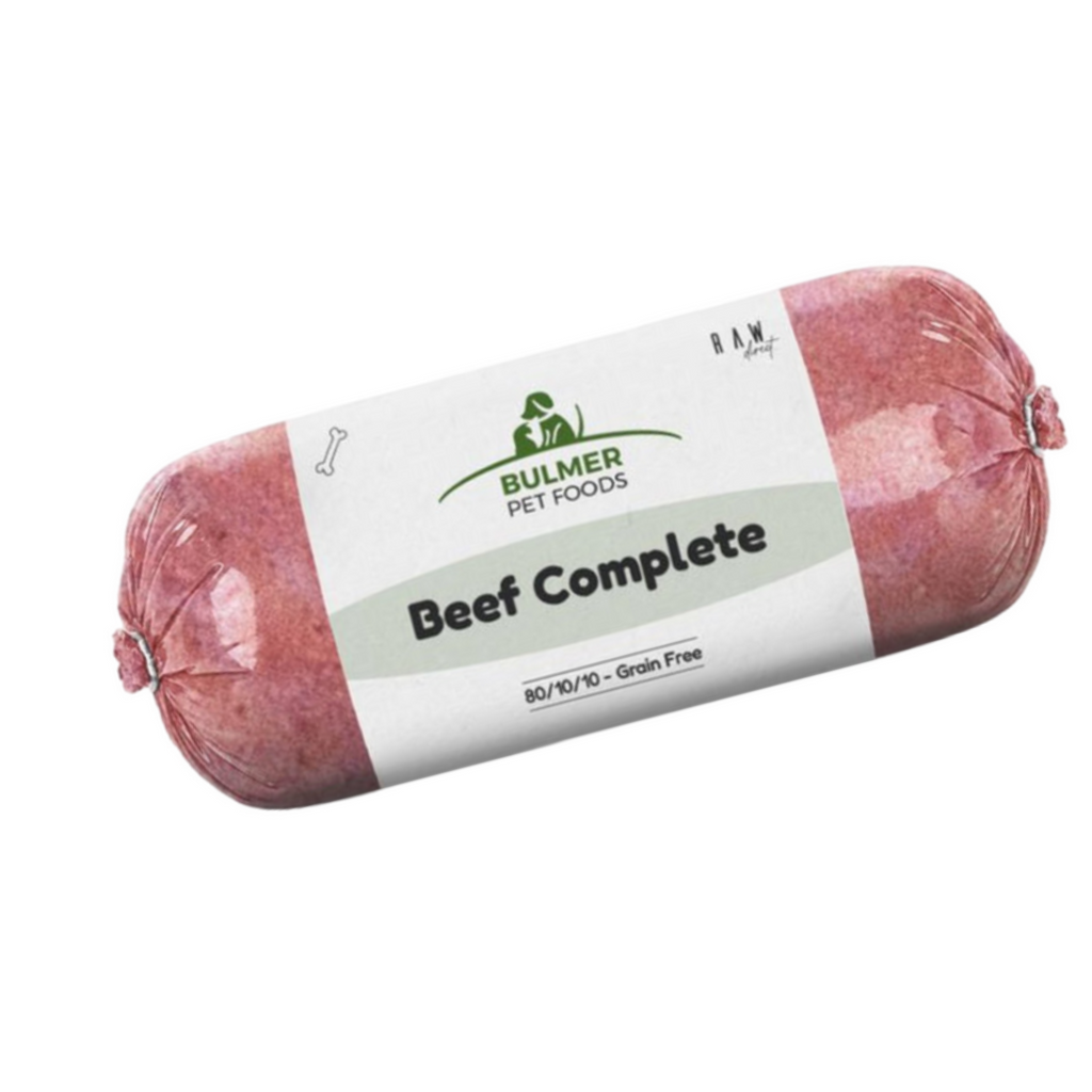 BULMER COMPLETE Beef Complete Dog Food 454g - Premium Quality, Nutritionally Balanced Raw Dog Food