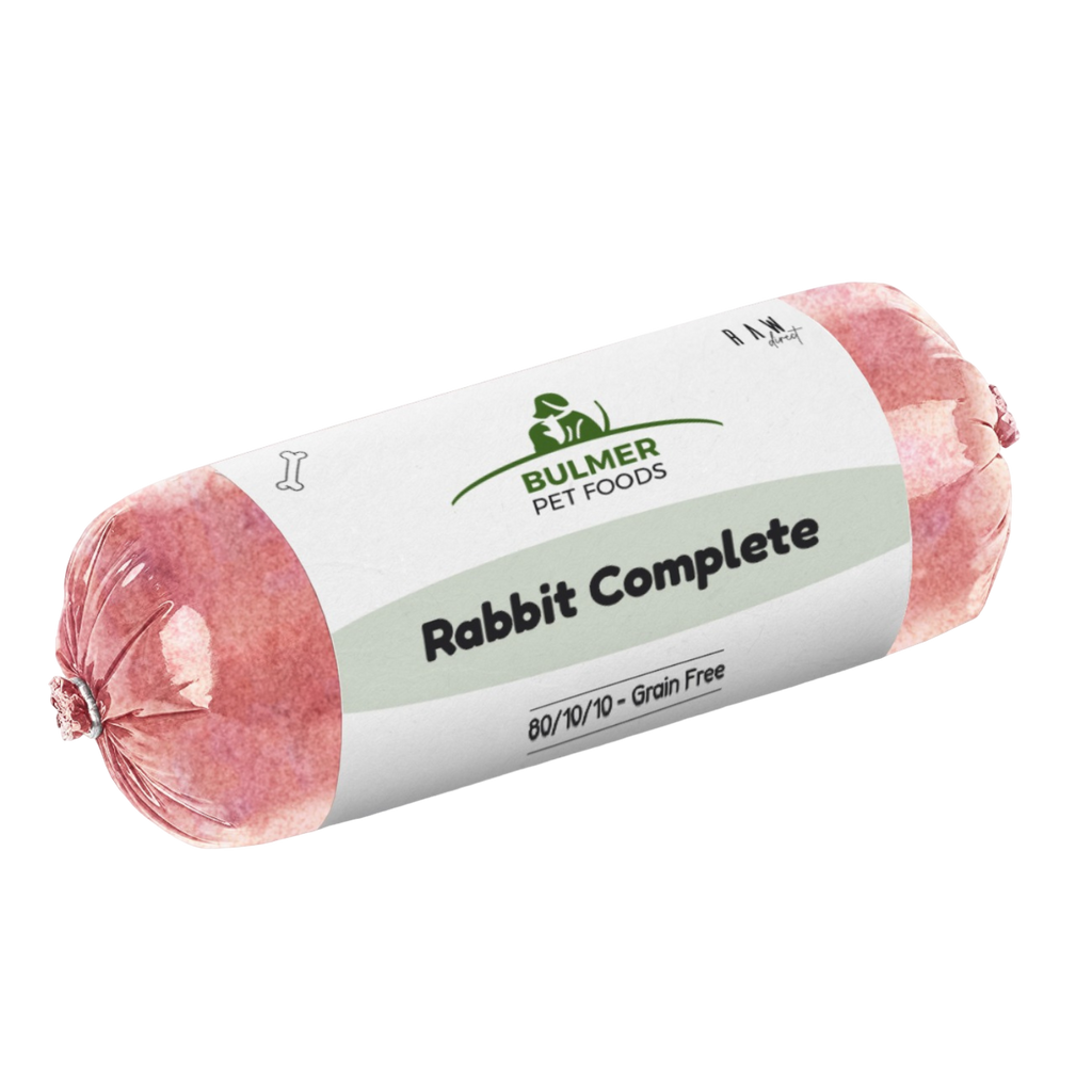 BULMER COMPLETE Rabbit Complete dog food 454g pack, premium nutrition for dogs, featuring high-quality rabbit meat, designed for optimal health and wellness.