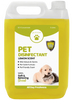 5L pet disinfectant with lemon scent, effective cleaning solution for pet areas.